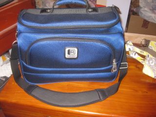 Blue Kenneth Cole Reaction Carry on Luggage Bag