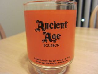 Ancient Age Bourbon Glass Straight Kentucky Whiskey