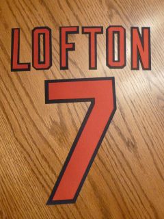 Kenny Lofton Cleveland Indians authentic jersey Home Away white number
