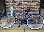 New 26 Mens Beach Cruiser Blue Bike Bicycle Aluminum Frame