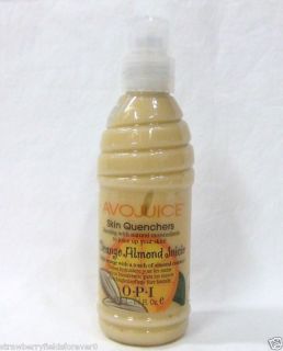 OPI Avojuice Hand Body Lotion Orange Almond 6 6oz 200ml
