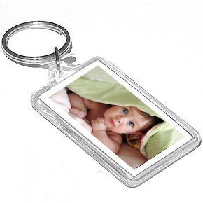 Acrylic Keychain Snap in Photo Picture Frame