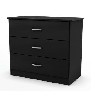 Drawer Dresser Chest Pure Black