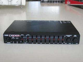 Kicker IQ900 Equalizer crossover bass processor/ audiocontrol alpine