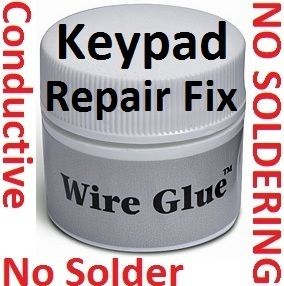 Conductive Wire Glue Fix Keypads Repair Remotes NO Soldering Iron Gun