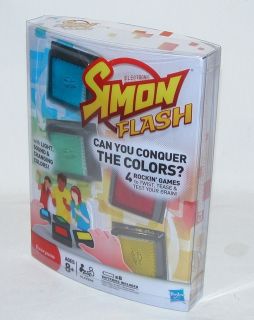 Hasbro Simon Flash Electronic Kids Play Toy Game Flash Card