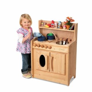 New Treehaus Childrens Kids Solid Wood Play Kitchen