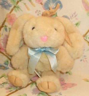 Kids II Musical Crib Pull Tan Plush Lovey Bunny Rabbit Plays Go to