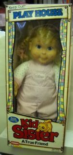 377 RARE Vintage Playskool Kid Sister Doll