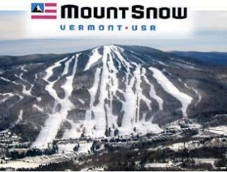Mount Snow Ski Resort Lift Ticket Snowboard Vermont Killington