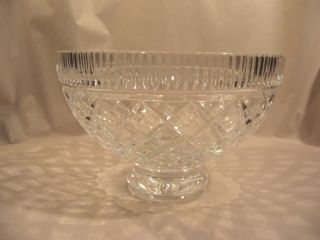 Waterford Crystal Glass Bowl Killeen Pattern 5 x 7 3 4