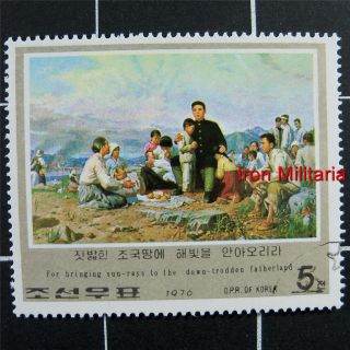  stamp Revolutionary Activities of Kim Il Sung 1976 MNH CTO Korea