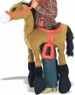 Brown Horse Cowgirl Kids Halloween Costume Accessory