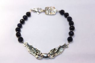 King Baby Studio Sapphire Wingspan Bracelet