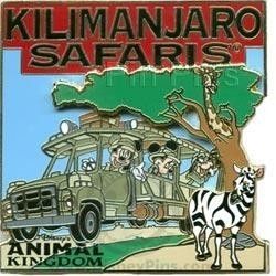 Kilimanjaro Safaris Expedition Mickey Minnie and Goofy WDW 2008 Disney