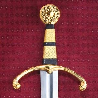 Tudor King Henry VIII Cut Thrust Ceremonial Sword