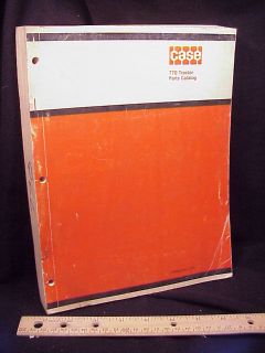 1969 Case 770 Agri King Tractor Parts Manual Book Orig