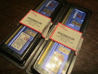 Kingston HyperX RAM Memory 1GB (2 x 512mb) 400MHz PC3200 DDR SDRAM
