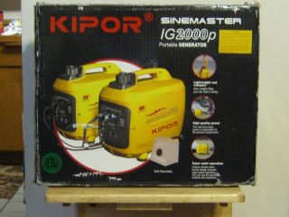 Kipor Generator IG2000P Sinemaster Parallel Capable