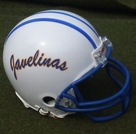 RARE Texas A M Kingsville Javelinas Authentic Football Mini Helmet