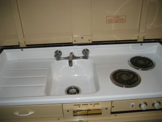 Dwyer Kitchen Stove Refrigerator and Sink Cabinet Unit