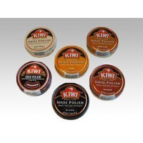 Kiwi Shoe Polish 1 1 8 Ounce Cans White Tan and Neutral s H OFFER on 2