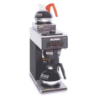 Bunn VP17 2BLK Pourover Commercial Coffee Maker Brewer Stainless Steel