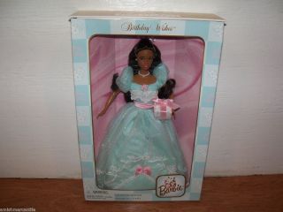 NIB 1998 Collectors Edition Birthday Wishes AA Barbie Doll Second in a