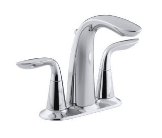 Kohler Refinia Centerset Chrome Lavatory Sink Faucet 2 Handle K 5316 4