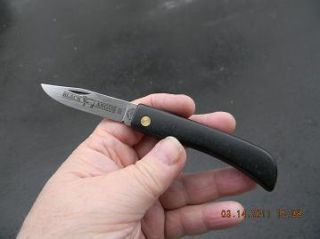 Robert Klass Black Angus Sodbuster with Black ABS Handle Knife RK43BA