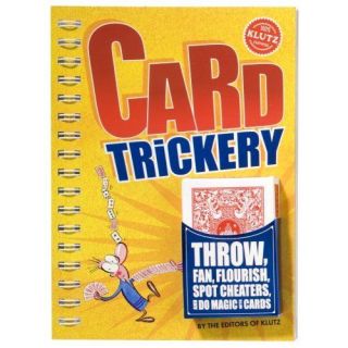 Card Trickery Klutz Book of Card Tricks Activity Kit