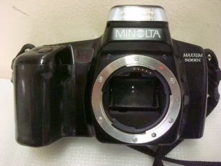 Konica Minolta Maxxum 5000i 35mm Camera Body Professional Quality