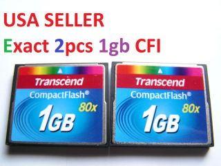  Transcend Compact flash CF I memory card for Nikon Canon Kodak CF i