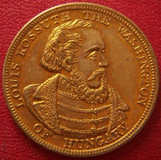 Kossuth Lajos Hungarian Revolutionary American Exile 1851 1852 Medal