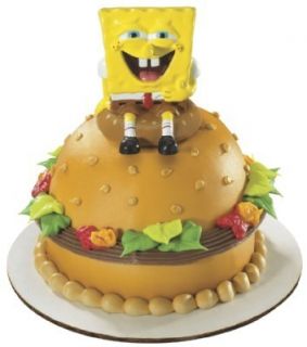 Spongebob Squarepants Krabby Patty Petite Cake Topper Decoration Kit