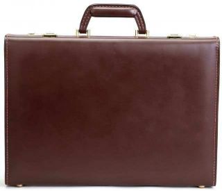 Korchmar 3 4 5 Leather Attache Case Briefcase $540