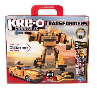 Kre O Kreo 36421 Transformers Bumblebee 335 Pcs 3 Kreons incl New