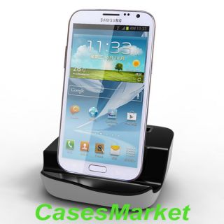 Kula USB Cradle Dock Charger Audio Samsung Galaxy S3 Note 2 II N7100