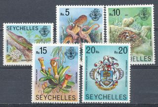Seychelles 1977 High Values of A Topical Set SC 399 403 VF MNH