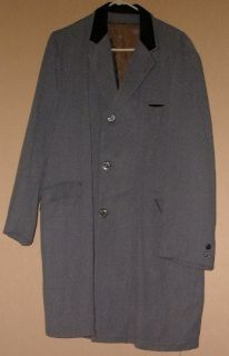 Kool Vintage Velvet Collar Teddy Boy Jacket 38