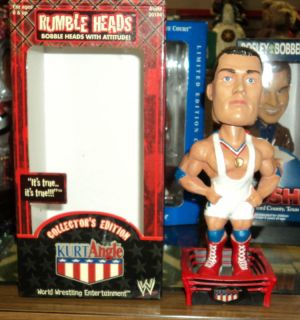 Kurt Angle Bobblehead Rumble Heads WWE WWF