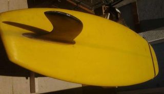 Vintage shaw la mesa san diego 9ft 7in aysmetrical tail SURFBOARD