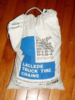 Laclede 2229 Cam Truck Tire Snow Chains 15 16 16 5 Lt SUV New