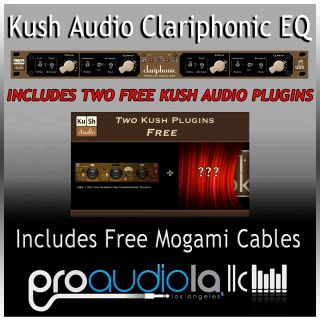 Free Mogami Cables New Kush Audio UBK Clariphonic EQ Equalizer Full