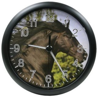 La Crosse Technology 403 310C 10 in Lighted Hands Clock Horse Design