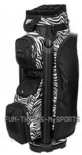 Ladies Boutique Golf Bag Cart Bag New Zebra