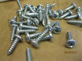1000 Assorted Zinc Coated Steel Screws Pan Head Hex Head Phillips