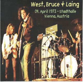 West, Bruce & Laing Live 4 4 1973 (CD 1997) Leslie Jack Corky Mountain