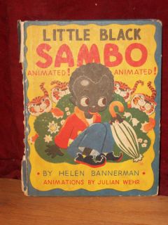 Little Black Sambo Animated by Helen Bannerman 1943