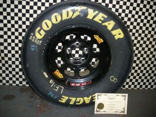 Bobby Labonte Homestead 11 07 NASCAR Used Tire Rim
